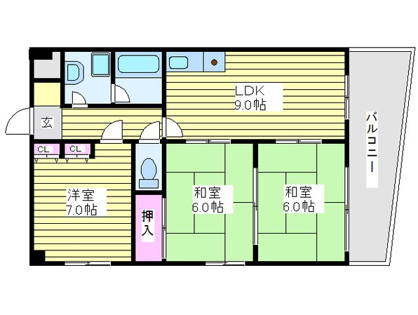 ライフステージヨシダの物件間取画像